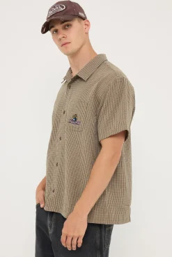 Dice Roll Shirt Chocolate