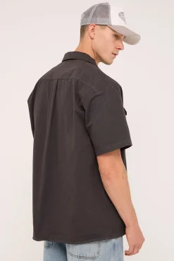 Dig It Short Sleeve Work Shirt Dark Charcoal