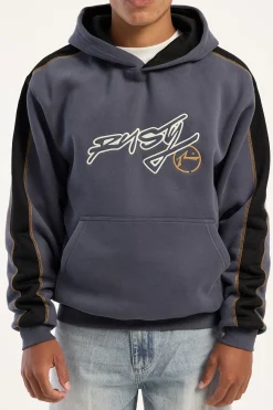 Dine N Dash Hooded Fleece Steel