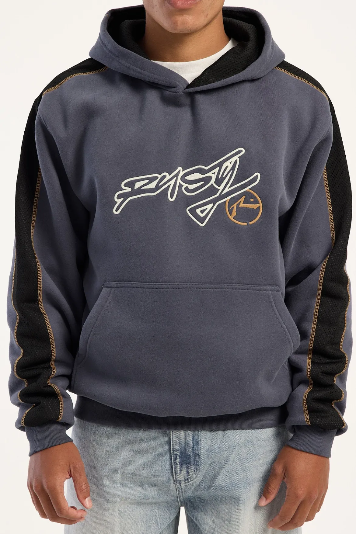 Dine N Dash Hooded Fleece Steel
