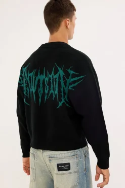 Dire Knit Sweater Black