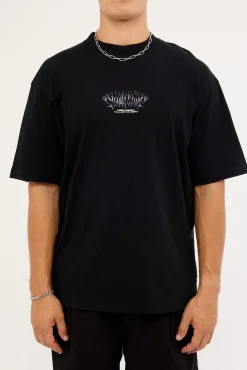 Dire Oversize Super Heavy Tee Black