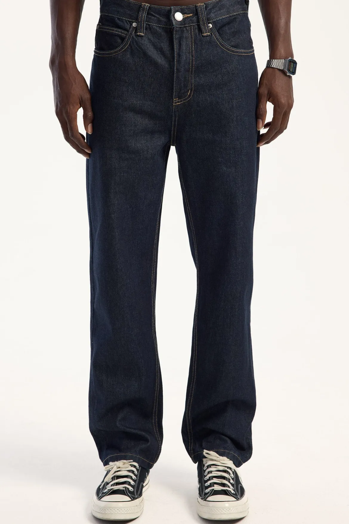 Direct Straight Jean Raw Indigo