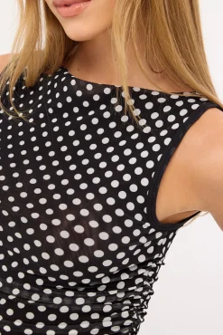 Disconnect Mesh Tank Black