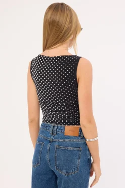 Disconnect Mesh Tank Black