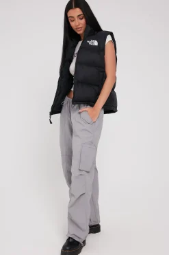 Distorted Dimension Parachute Pant Grey