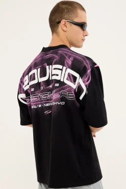 Distortion Street Super Heavy Tee Black