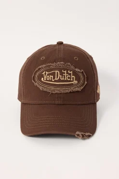 Distressed Dad Cap Brown