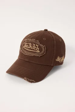 Distressed Dad Cap Brown
