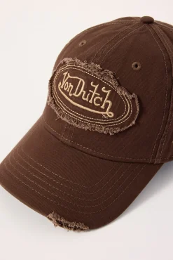 Distressed Dad Cap Brown