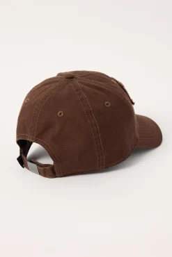 Distressed Dad Cap Brown