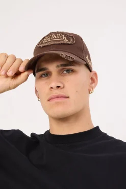 Distressed Dad Cap Brown