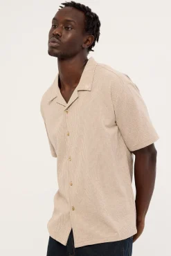 District Boxy Resort Shirt Oat