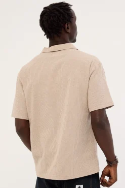 District Boxy Resort Shirt Oat
