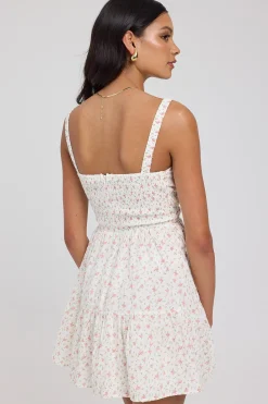 Ditsy Floral Isola Mini Dress Floral Print