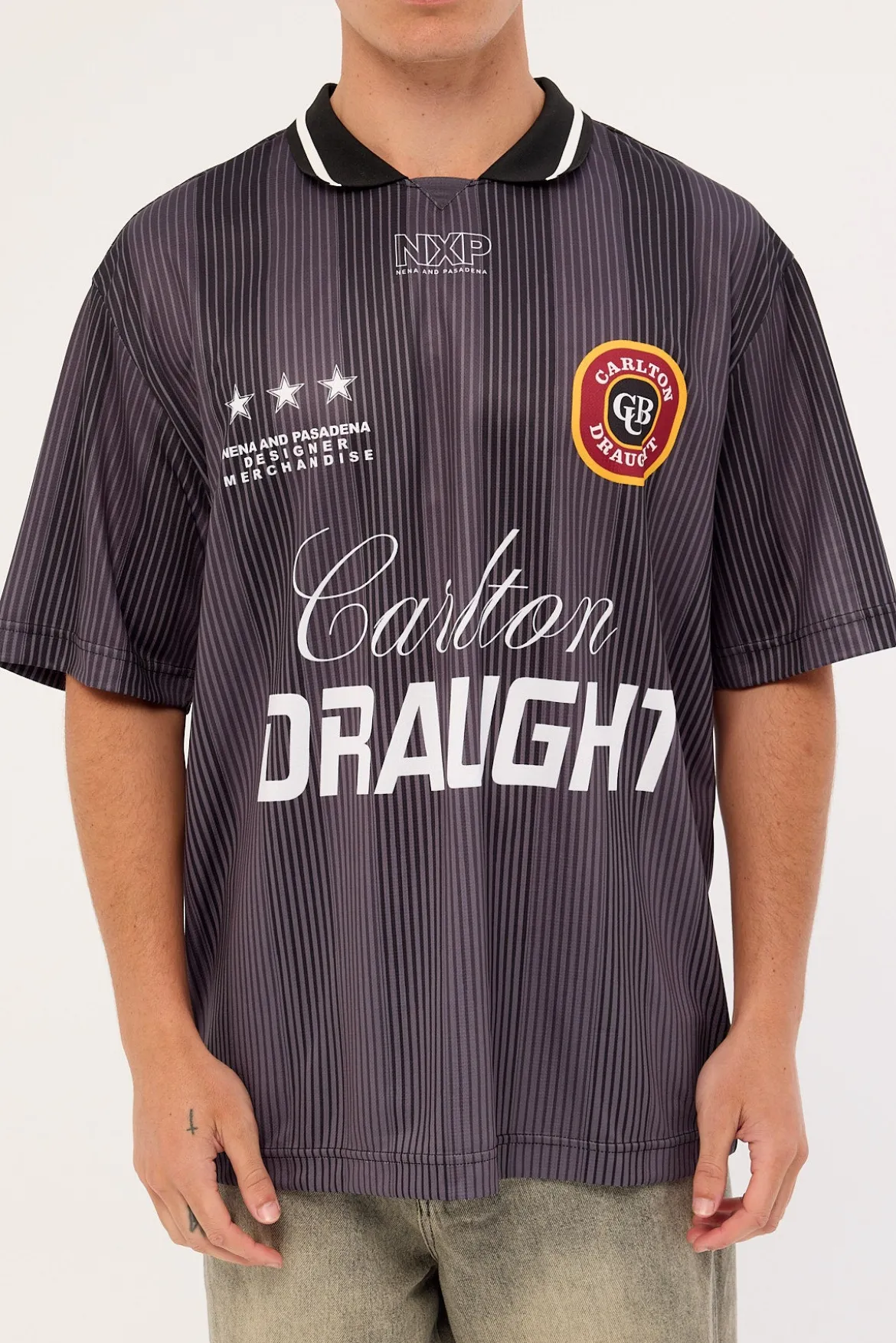 Division Football Jersey Jet Black