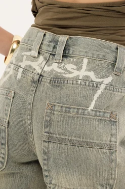 DIY Wendy Low Rise Wide Leg Jean Dirty Dawg