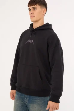 Do Not Limit Your Mind Slouch Pull On Hood Black