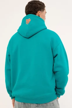 Dolphins Arch Hoodie Aqua