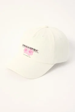 Dominica Republic Cap White