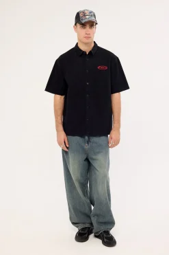 Dominion Oversize Shirt Black