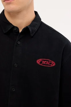 Dominion Oversize Shirt Black