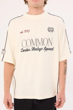 Doubles Heavyweight Easy Tee Ecru