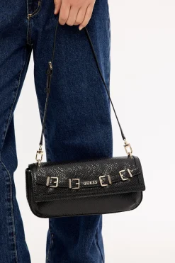 Dovie Flap Shoulder Bag Black