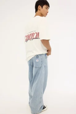 Dozer Baggy Jean Worship Worn Blue Denim