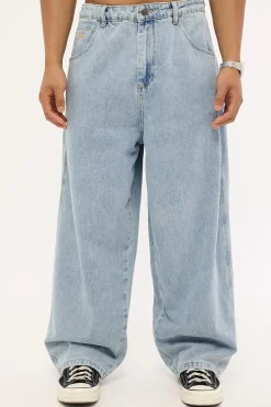 Dozer Baggy Jean Worship Worn Blue Denim