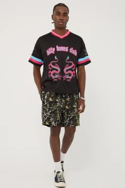 Dragon Jersey Mesh Black