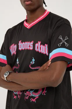 Dragon Jersey Mesh Black