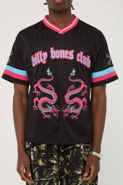 Dragon Jersey Mesh Black