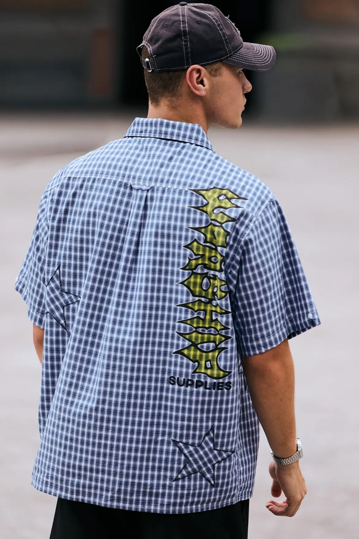 Dreamers Short Sleeve Shirt Blue