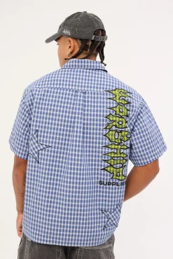 Dreamers Short Sleeve Shirt Blue