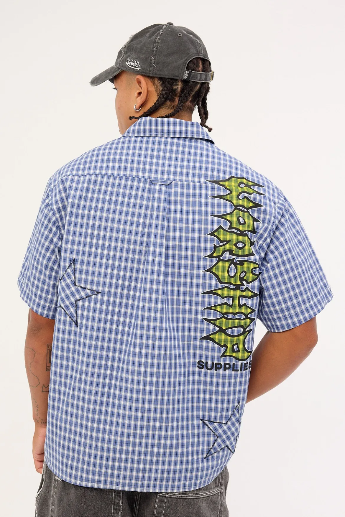 Dreamers Short Sleeve Shirt Blue