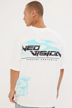 Drifter Oversize Super Heavy Tee White