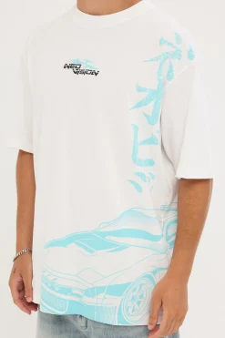 Drifter Oversize Super Heavy Tee White