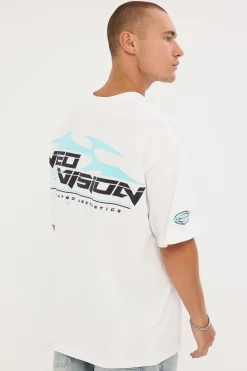 Drifter Oversize Super Heavy Tee White