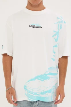 Drifter Oversize Super Heavy Tee White