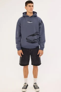 Drifter Street Hoodie Steel