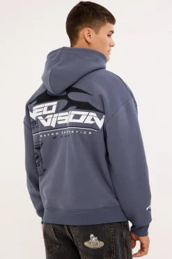 Drifter Street Hoodie Steel