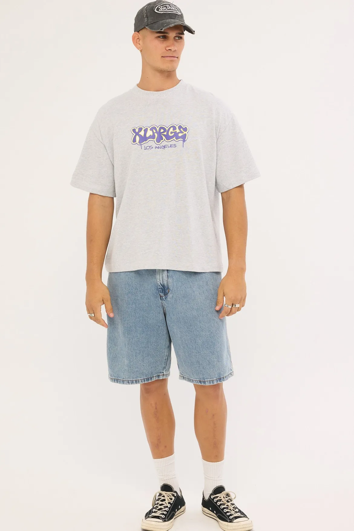 Drip Gorilla Fit SS Tee Ash Heather