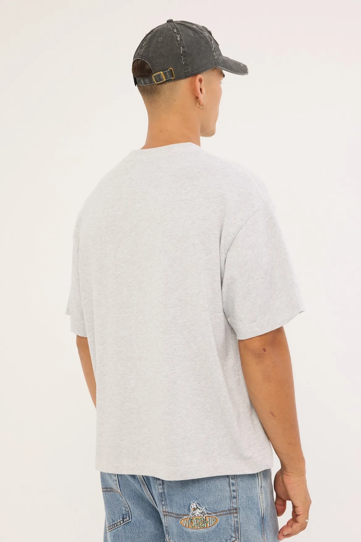 Drip Gorilla Fit SS Tee Ash Heather