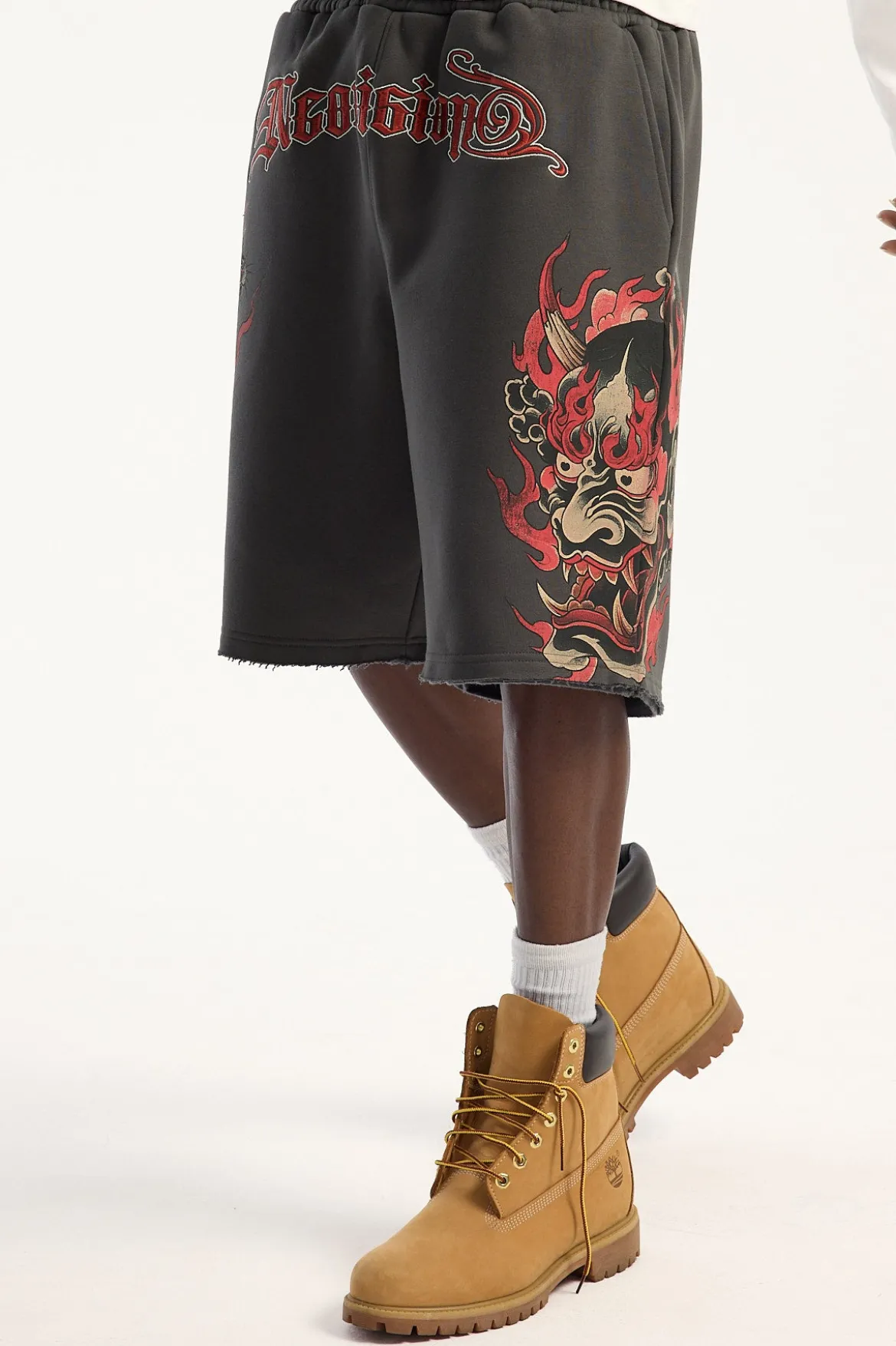 Duality Baggy Sweat Short Asphalt