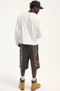 Duality Baggy Sweat Short Asphalt