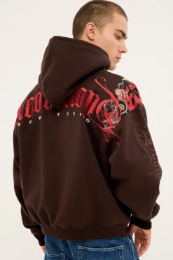 Duality Urban Hoodie Coffee Brown