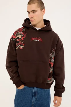 Duality Urban Hoodie Coffee Brown