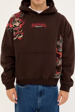 Duality Urban Hoodie Coffee Brown