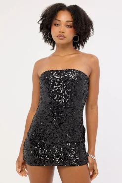 Eastside Mini Dress Noir